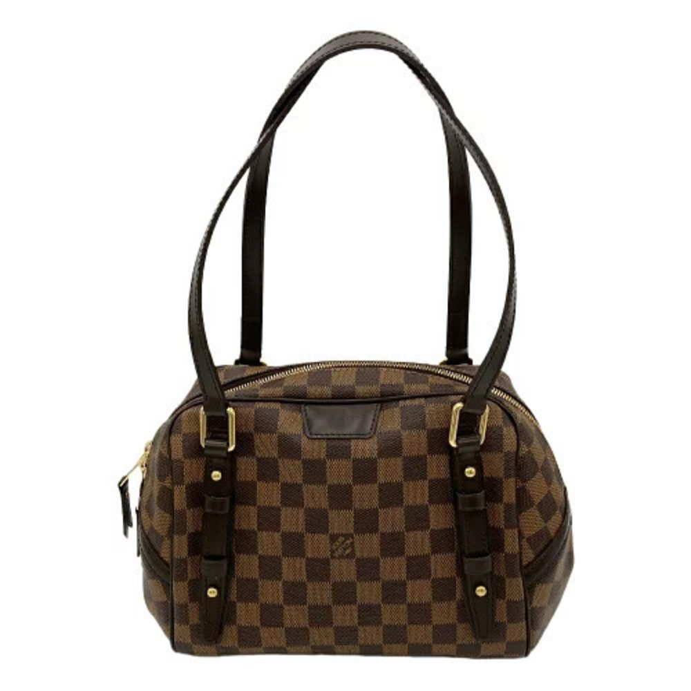 Louis Vuitton Rivington Shoulder Bag Damier Ebene Brown